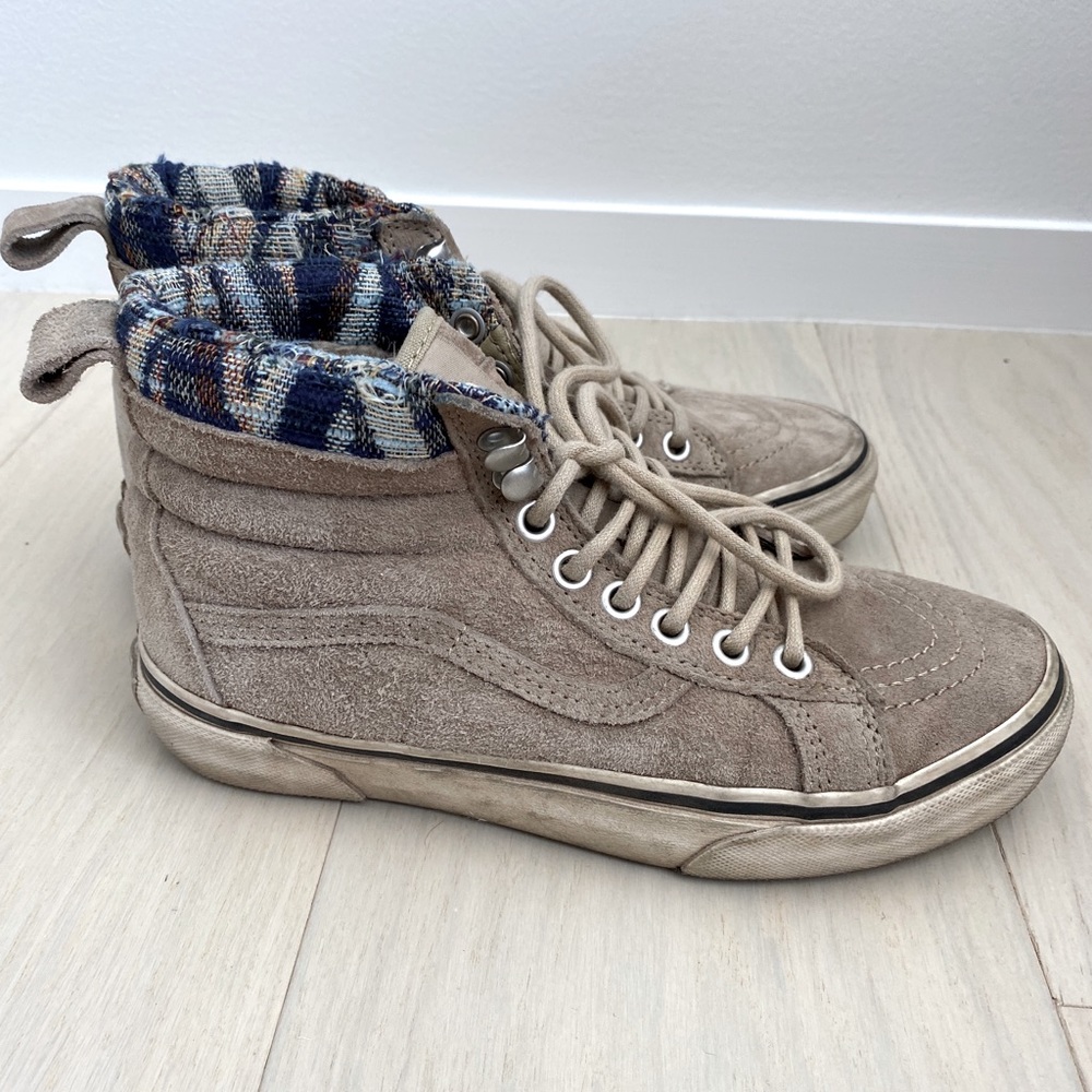Vans Sk8-Hi MTE - Suede High Top Sneakers - Size 6